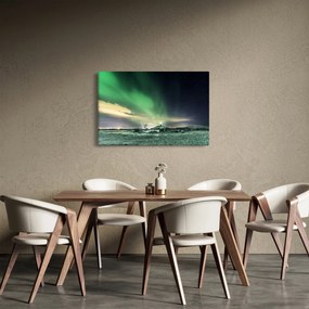 Tablou cu Aurora Borealis (90x60 cm)