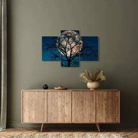 Tablou copacului cu lună plină (90x60 cm)