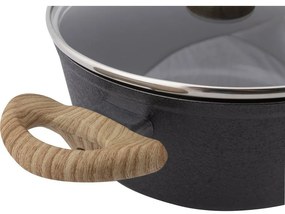 Lamart LT1245 cratiță cu capac Natur, diametru 18cm, 18 cm
