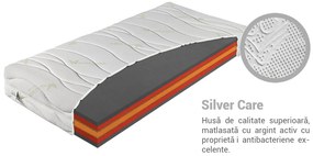 Saltea antibacteriană Bryce 120x200 Husă: Silver Care (husă suplimentară)