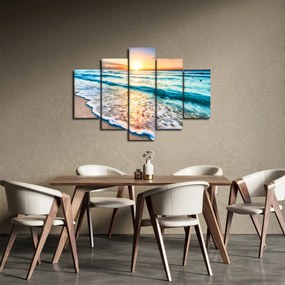 Tablou - Plaja de la mare (150x105 cm)