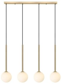 Lustra moderna cu 4 pendule Arcturus auriu