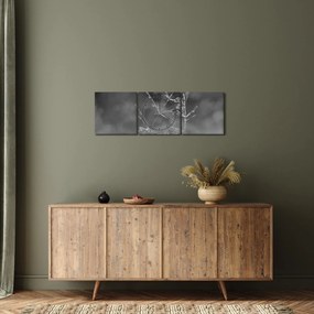 Tablou - Pajiște de țară (cu ceas) (90x30 cm)