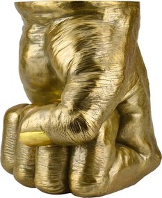 Masuta figura a unui pumn FIST 50cm auriu