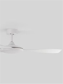 Ventilator de tavan cu telecomanda design modern BLAIRE alb