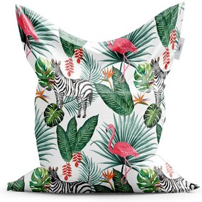 Sac de șezut Classic fulg de flamingo - pentru copii, colorat