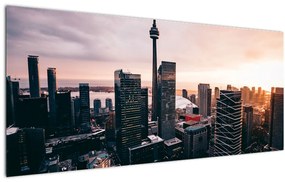 Tablou - Cntru orașului (120x50 cm)