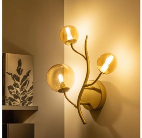 Aplică LED Brilagi MISTEL 3xG9/3W/230V auriu