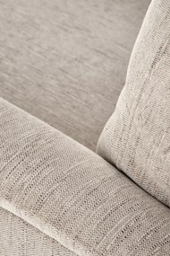 Fotoliu recliner Jamal stofa bej H105 cm