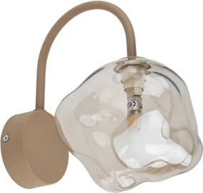 Brilagi - Lampă de perete VULCANO 1xG9/8W/230V bej/bej fumuriu