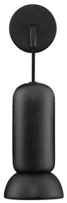Aplica de perete ceramica neagra PARLO