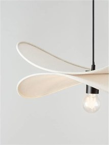 Lustra suspendata decorativa LUVE Bej