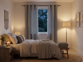 Perdea TAVIO 140x250 cm, gri deschis Agatat: Rejansa