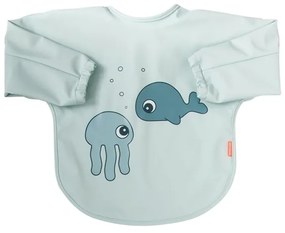 Done by Deer – Baveta Poliester cu maneci lungi albastra – Sea Friends
