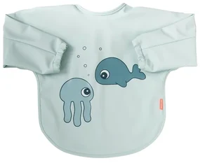 Done by Deer – Baveta Poliester cu maneci lungi albastra – Sea Friends
