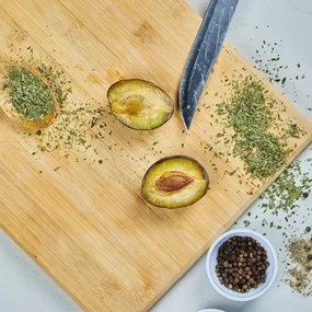 Placi de tocat din bambus cu suport Ruhhy - 4 buc