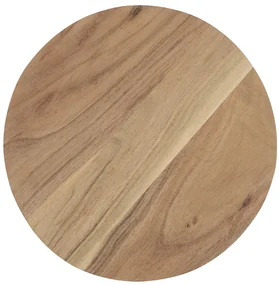 Tocator rotund din lemn ACACIA WOOD pe picioruse 30 cm