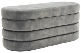 Bancheta cu spatiu de depozitare, Catifea Verde, VOQUE 115cm A-46692 VC