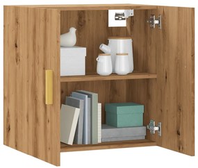 vidaXL Dulap de perete, stejar artizanal, 60x31x60 cm, lemn prelucrat