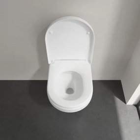 Capac WC Villeroy & Boch ARCHITECTURA, cu închidere lentă, alb - 98M9C101
