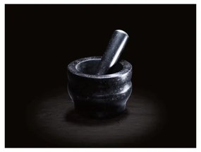 Mojar cu pistil din granit Cole&Mason GRANITE d. 14 cm granit/negru