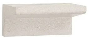 Aplica LED din ciment alb pentru exterior IP65 LITA