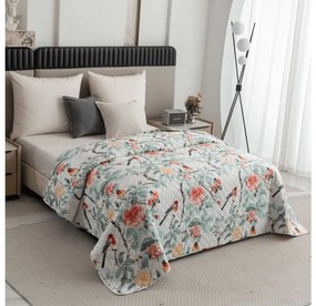 Cuvertura de pat cu model PETALIA, colorata Dimensiune: 220 x 240 cm