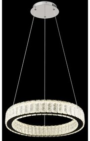 Lustră LED dimabilă pe cablu Globo 67162-50 MUCKY LED/50W/230V d. 50 cm + telecomandă