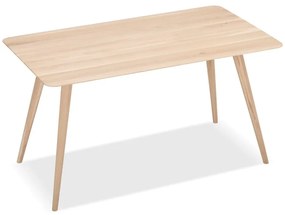 Masă din lemn masiv de stejar Gazzda Stafa