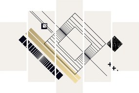 Tablou - Forme geometrice N⁰6 (150x105 cm)