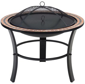 Deuba Semineu Fuoco Ø76 cm - mozaic