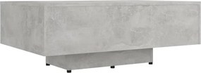 vidaXL Măsuță de cafea, gri beton, 85x55x31 cm, lemn prelucrat