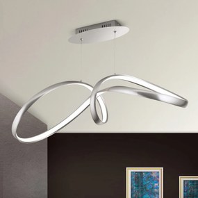 Lustra suspendata dimabila Circus satin chrome