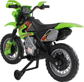 HOMCOM Motocicletă Electrică pentru Copii cu Role, 102×58×66 cm, Verde | Aosom Romania