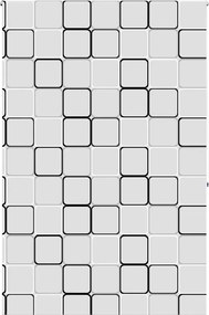 vidaXL Jaluzea cu rolă de duș 150x240 cm lățime material 146 cm