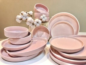 Setul de 72 piese   Forever Mom   in nuanta Roz Pudrat Pal - Un Omagiu Adus Mamelor