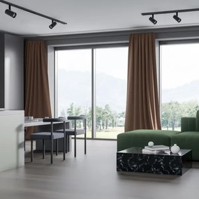 Spot LED pentru sistem de șină MAGNETIC TRACK LED/10W/48V 3000K negru