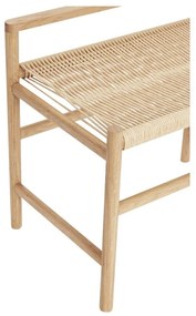 Bancă cu șezut din șnur din hârtie împletită Heritage - Hübsch