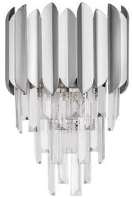 Aplica de perete stil elegant MAGNOLIA crom