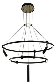 Lustră LED dimabilă pe cablu LED/140W/230V 3000-6500K + telecomandă