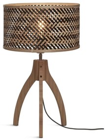 Veioza eco din bambus Java 3-pt nat/3218, bl/nat