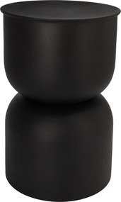 Masa coloană DISA, mată, Ø 31 cm, neagră