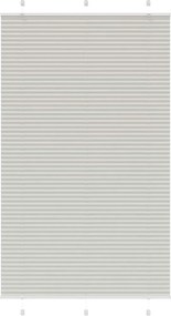 vidaXL Jaluzea plisată gri deschis 115x200 cm Lățime țesătură 114,4 cm