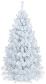 RESIGILAT Brad de Craciun artificial alb 150 cm Premium Deluxe, include stand