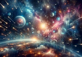 Fototapet - Roi cosmic (147x102 cm)