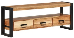 vidaXL Comodă TV, 120x30x45 cm, lemn masiv de acacia