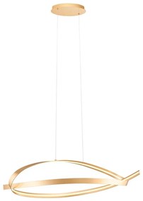 Redo 01-3616 - Lustru suspendat LED reglabil pe cablu IMPULS LED/38W/230V, auriu