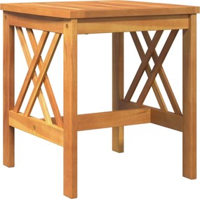 vidaXL Masă laterală Maro Lemn masiv de acacia