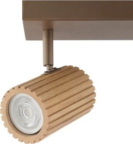 Brilliant - Corp de iluminat tip spot LAKEWOOD 4xGU10/10W/230V, maro