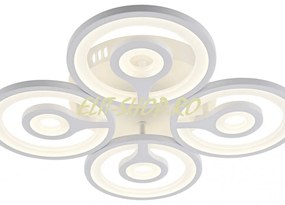 Lustra LED Cu Telecomanda, Elit's, 4 Cercuri, 96 w